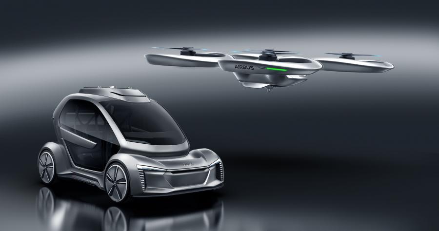  Audi-Airbus Pop.Up Next 2018 года  (фото 1 из 9)